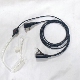 Two way radio headset transparent tube earphone HRE-2255 air tube Earpiece for Motorola/ Kenwood radios