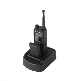 Two way radio battery charger
