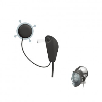 Gas mask special bone conduction headset 72